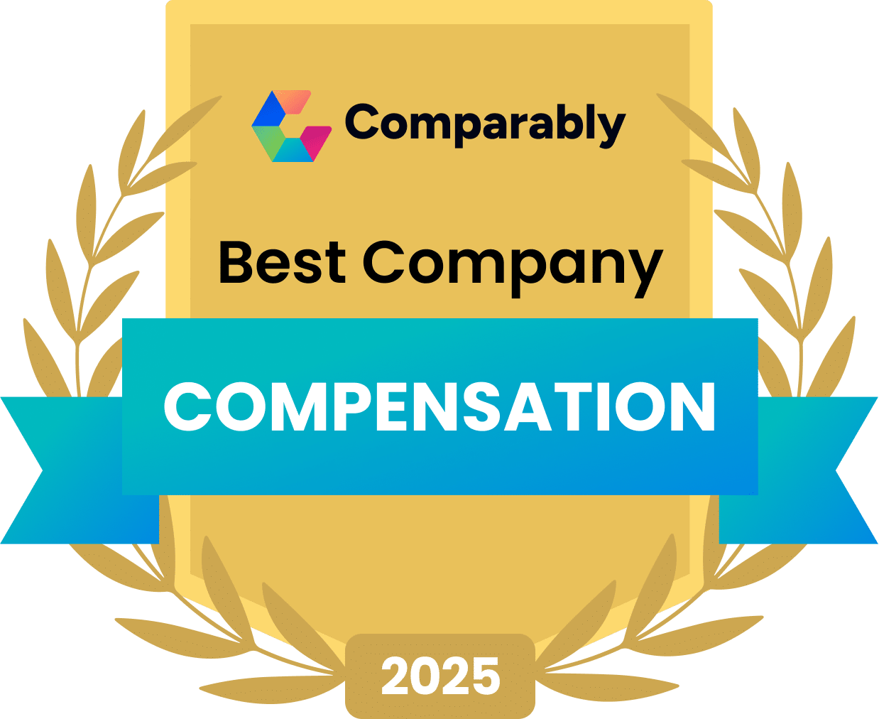 comparably 2025 best company compensation