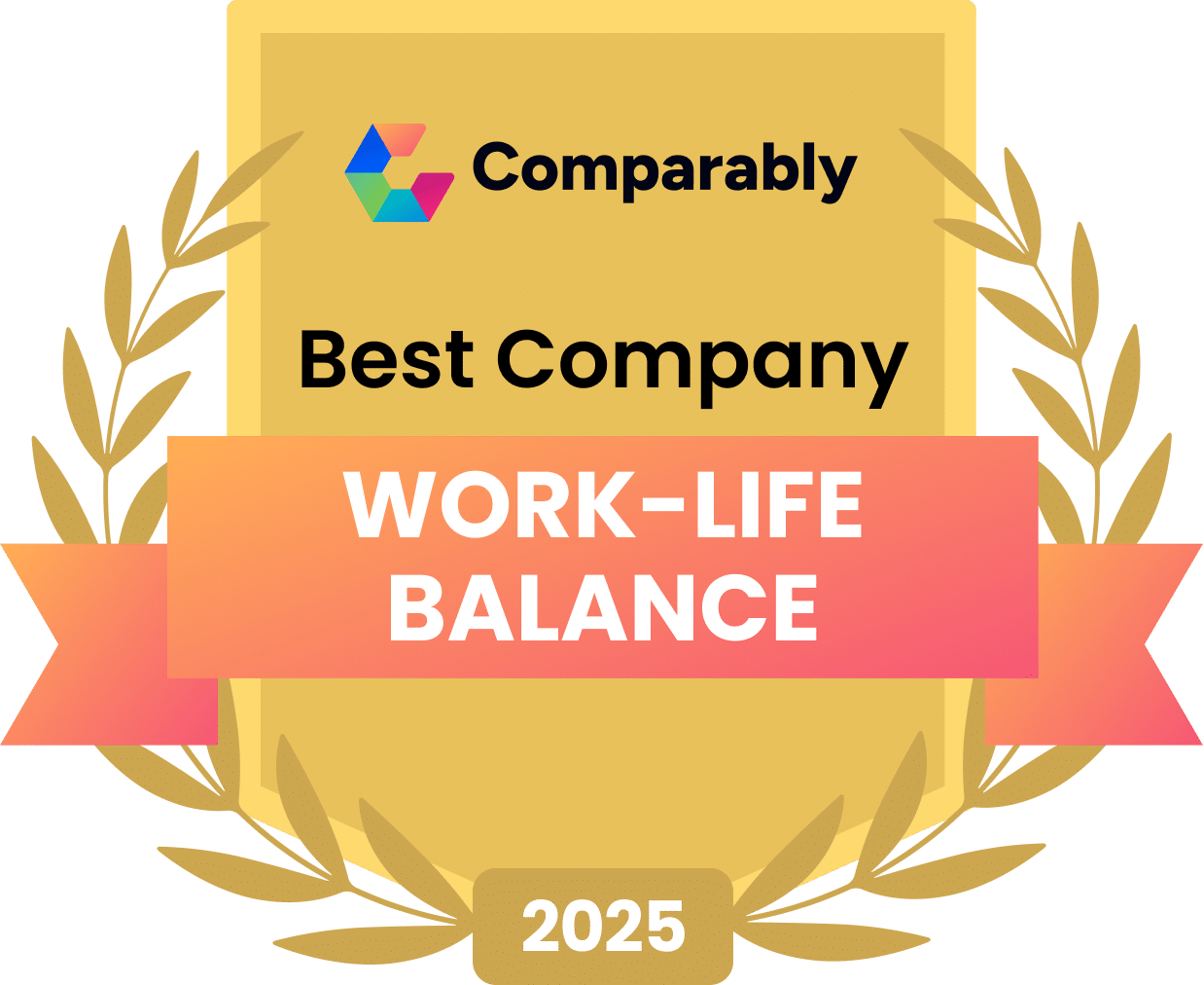 comparably 2025 best company work life balance